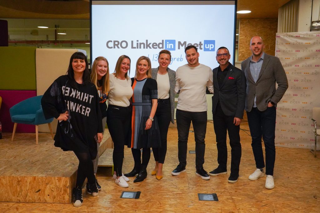 CRO LinkedIn MeetUP sudionici Martina Raskaj Biztique